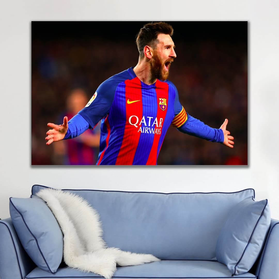 Tranh treo tường cầu thủ Messi 13