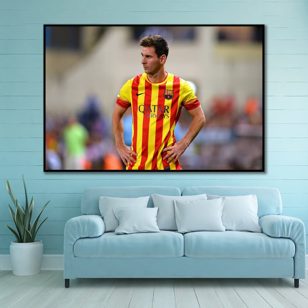 Tranh treo tường cầu thủ Messi 17