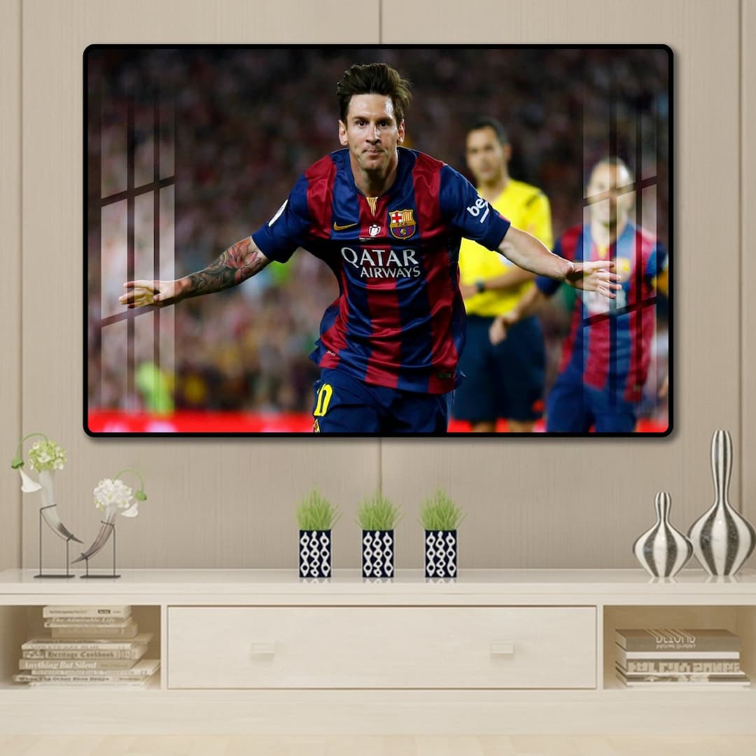 Tranh treo tường cầu thủ Messi 19