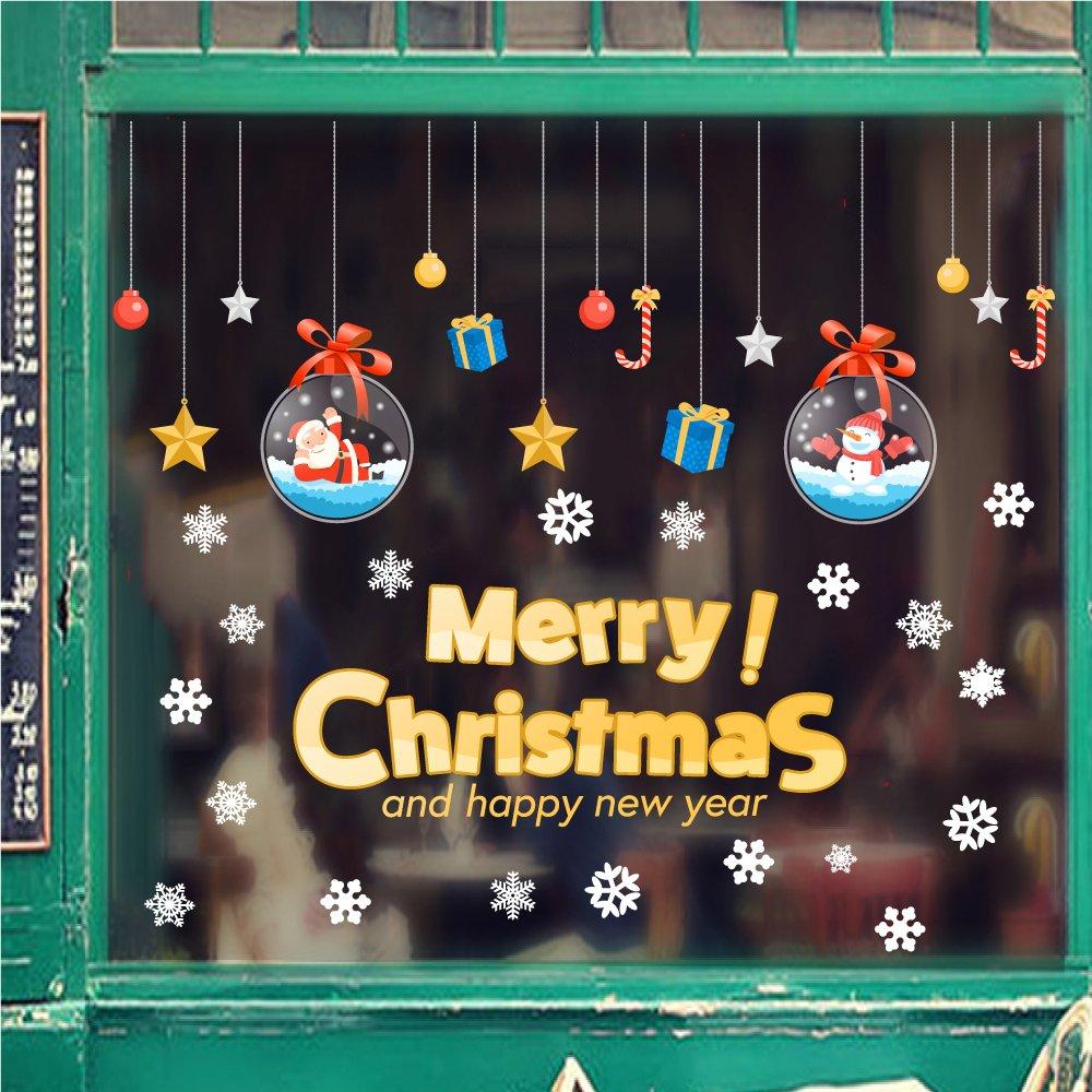 Decal Trang Trí Noel Merry Christmas 2023