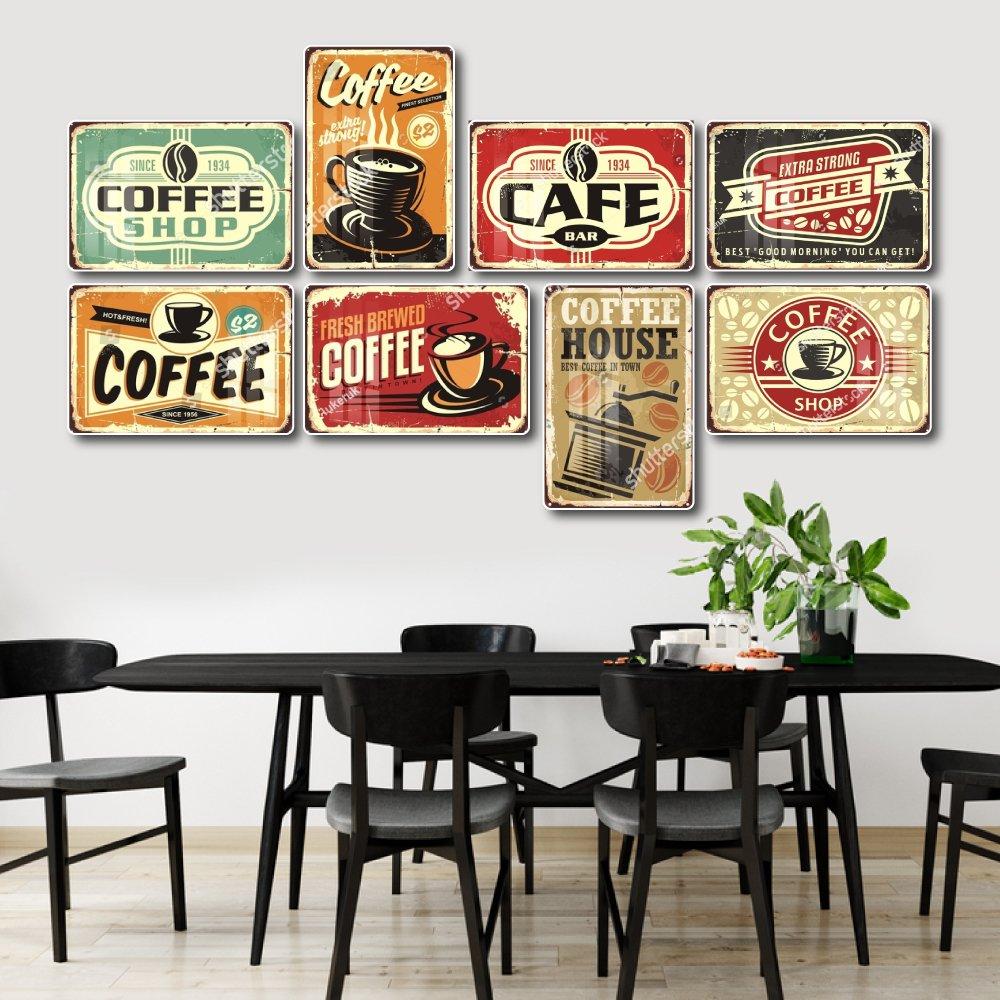Tranh Vintage Trang Trí Quán Cafe 2