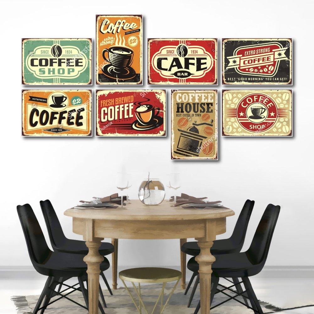Tranh Vintage Trang Trí Quán Cafe 2
