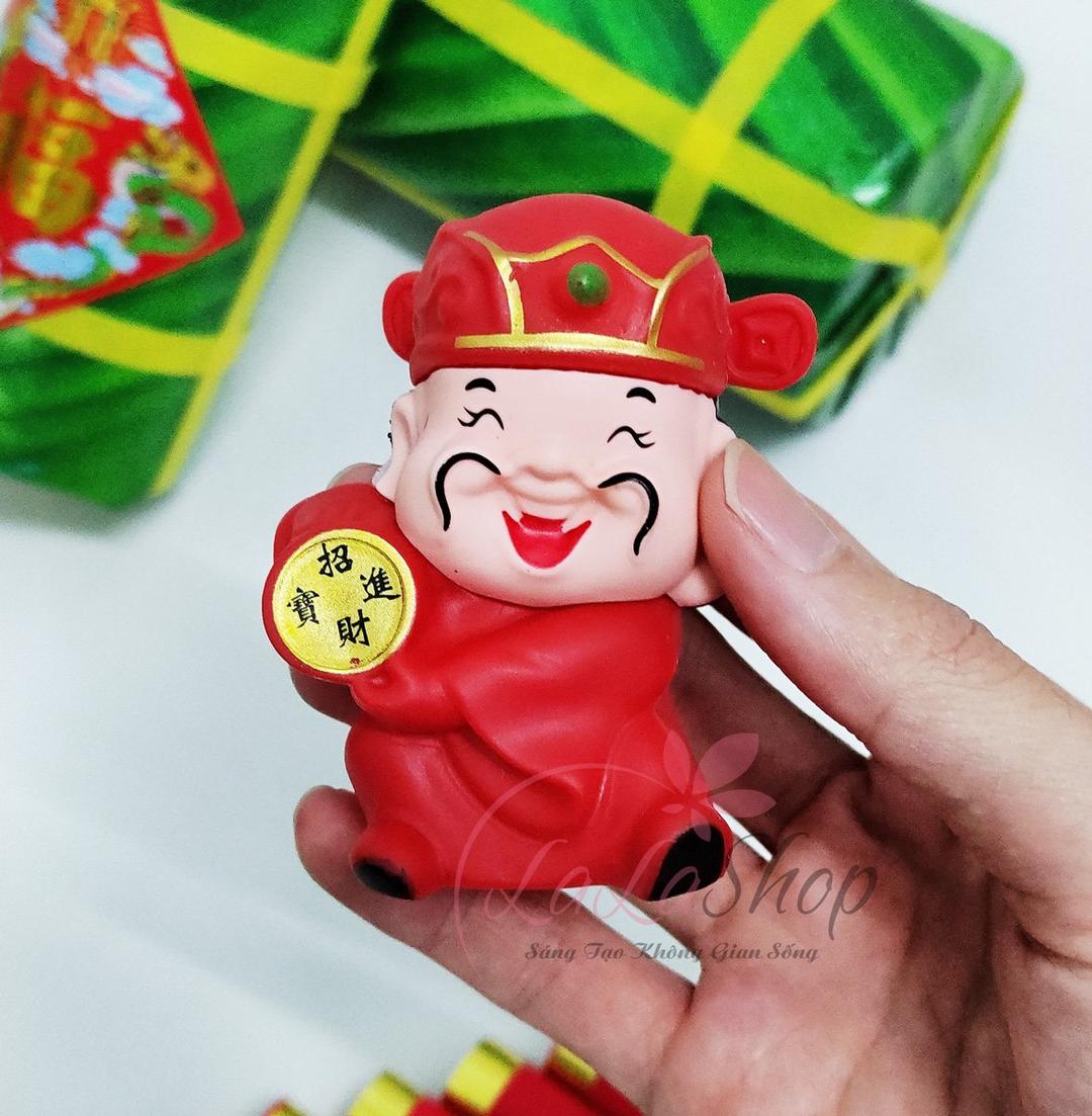 ông thần tài để bàn trang trí tết