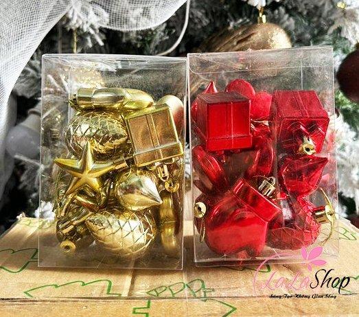 Hộp Châu Đủ Loại Trang Trí Cây Thông Noel