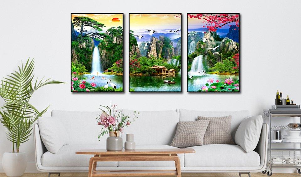 Các mẫu tranh canvas treo tường siêu đẹp và ấn tượng tại Lala