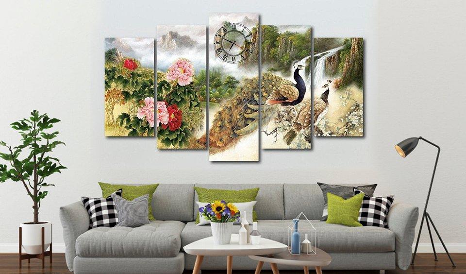 Tranh canvas bọc khung gỗ thông cao cấp