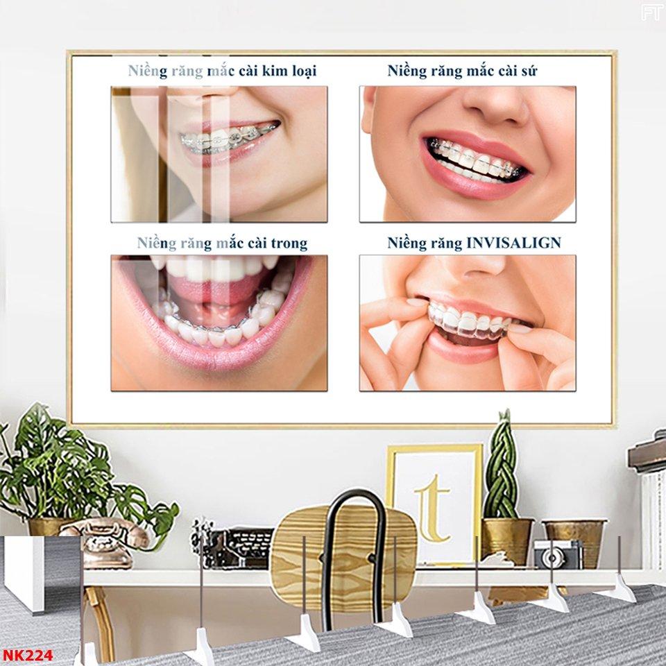 Chọn đơn vị uy tín bạn sẽ có mẫu tranh nha khoa đẹp, giá tốt