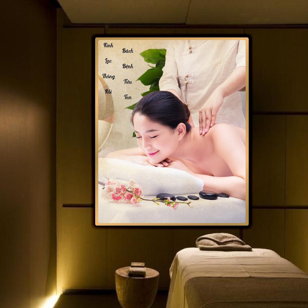 Tranh treo tường Spa nghệ thuật thư giãn 63