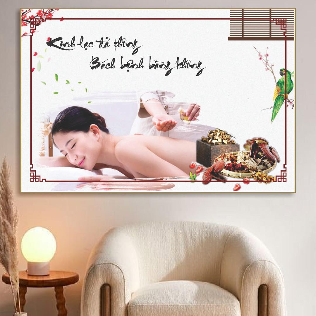 Tranh treo tường spa thư giãn 30