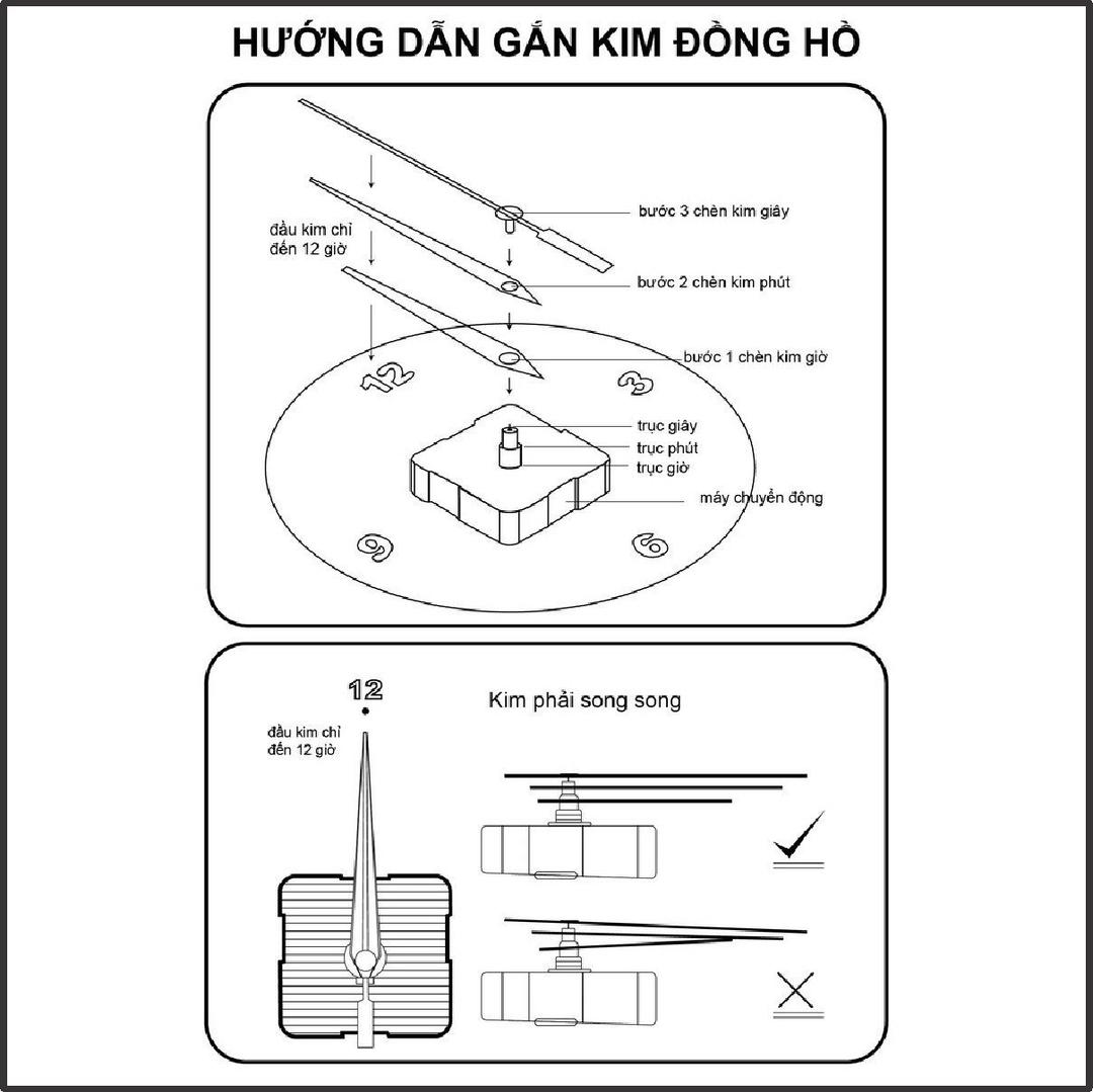 Tranh Đồng Hồ Treo Tường UV Pha Lê Bóng Đôi Nai Vàng Nghệ Thuật