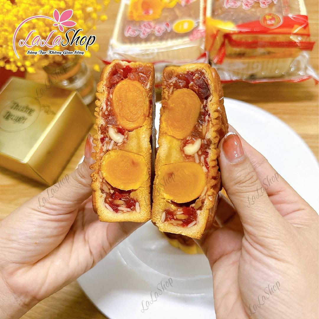 Bánh trung thu thập cẩm xá xíu 2 trứng 200G Bánh Tân Dân Lợi