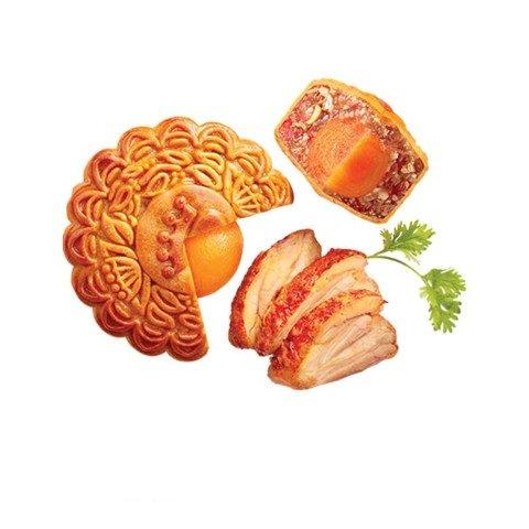 Bánh Trung Thu Kinh Đô Gà Quay Sốt X.Q Đặc Biệt 2 Trứng 210g