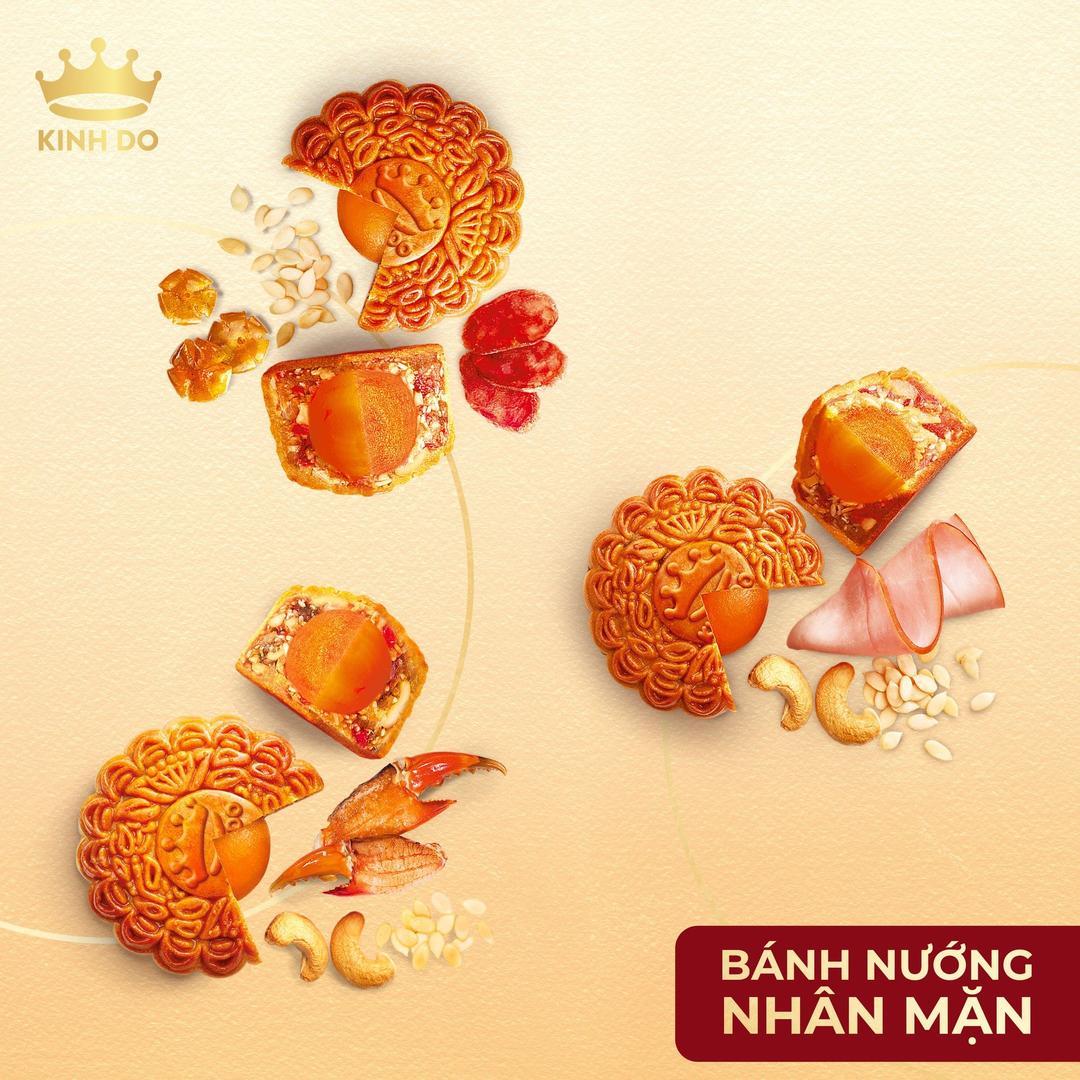 Hộp 4 Bánh Trung Thu Kinh Đô Tứ Quý