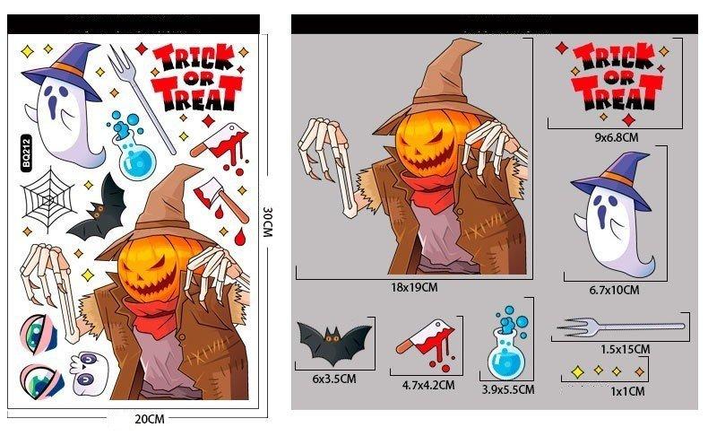 Combo Decal Hapyy Halloween