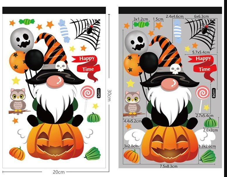 Decal Trang Trí Halloween Mẫu 20