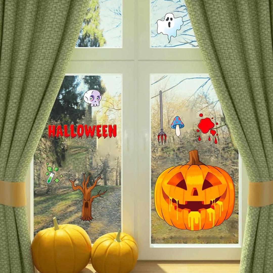 Decal Trang Trí Halloween Quả Bí Ngô