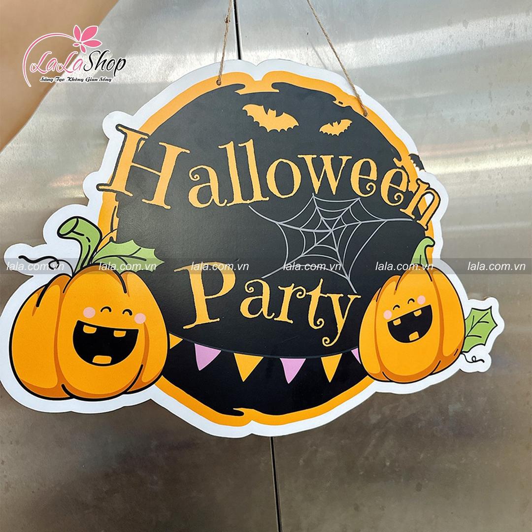 Bảng Treo Cửa Trang Trí Halloween 50x30cm