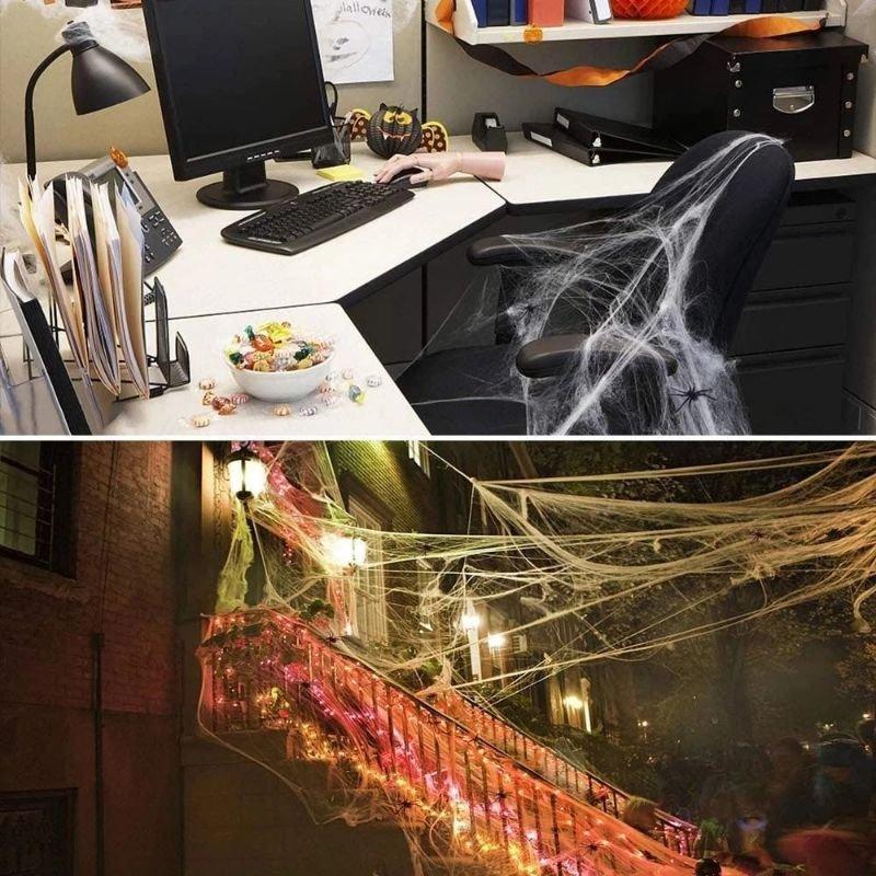 Phụ Kiện Trang Trí Halloween Mạng Nhện