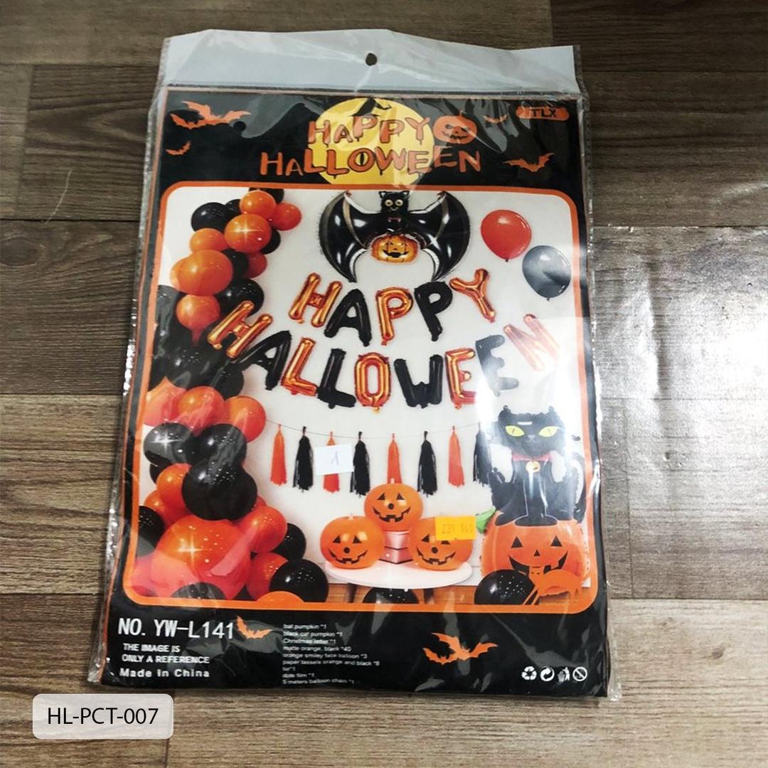 Set Bong Bóng Trang Trí Halloween Mẫu 7
