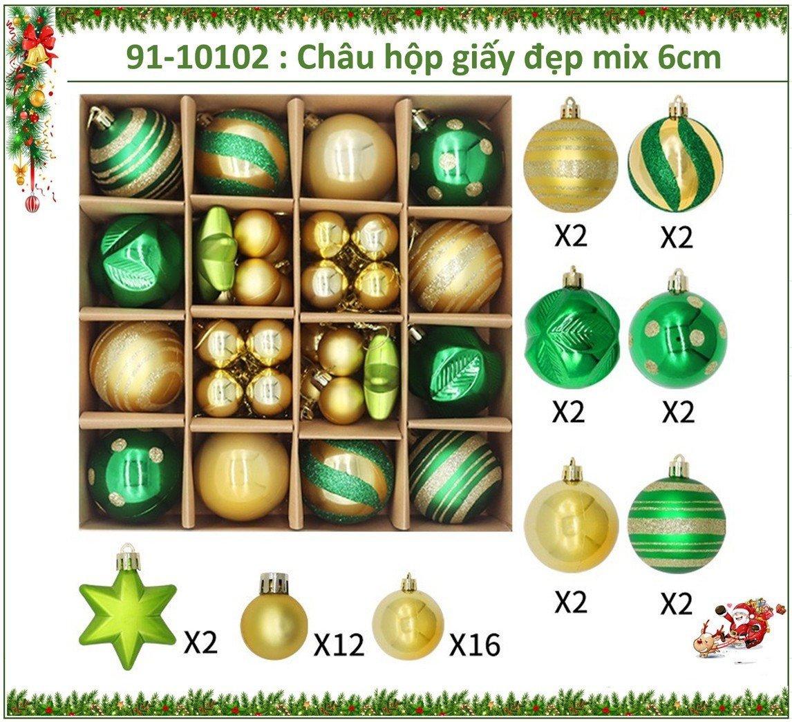 Quả Châu Trang Trí Noel