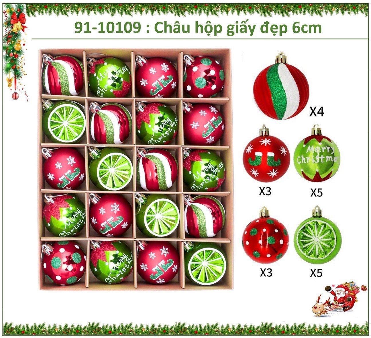 Quả Châu Trang Trí Noel