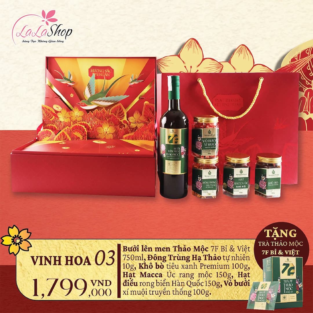 Set quà tết vinh hoa 3 (NL)