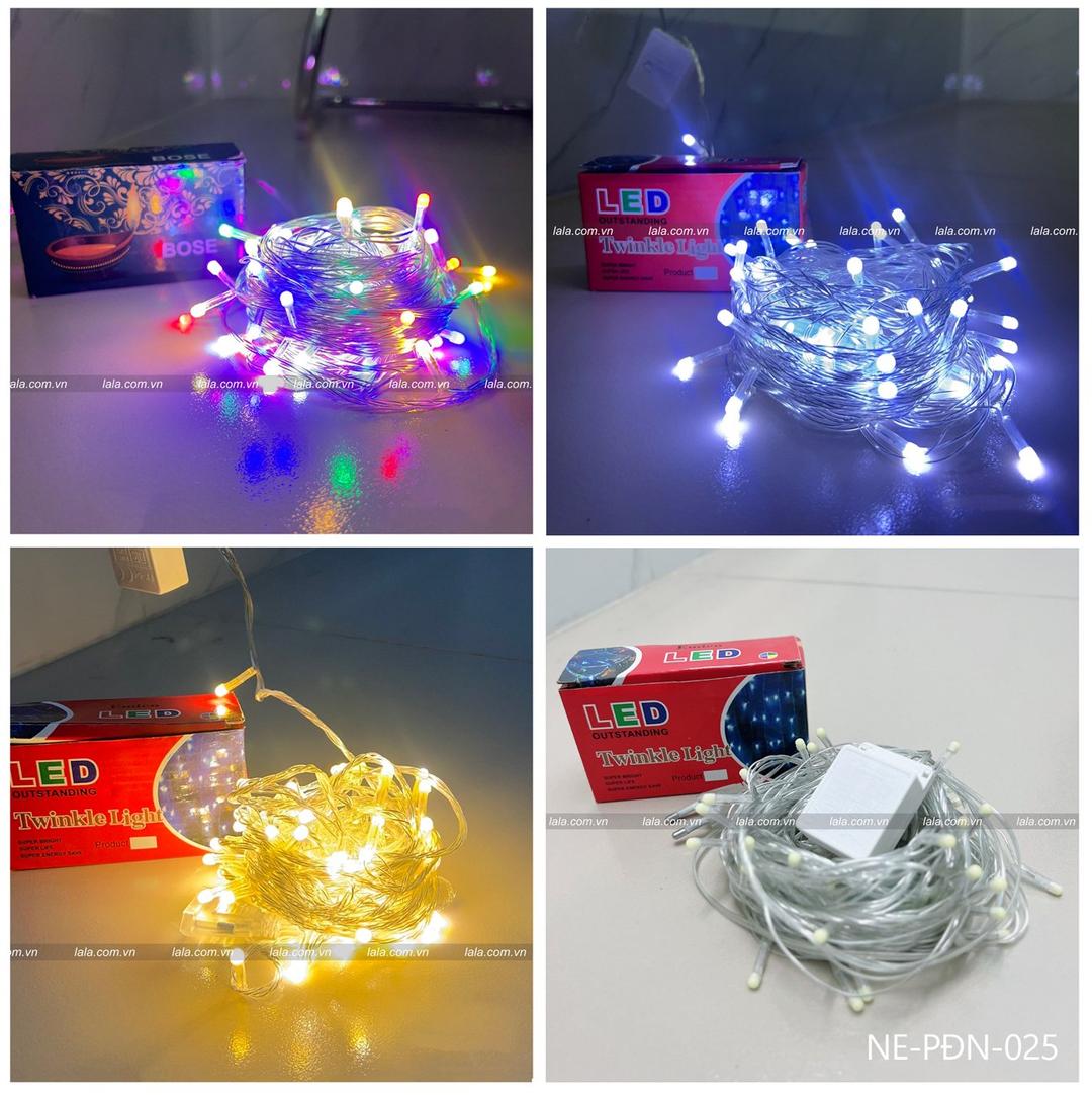 Dây đèn LED 10m nháy nhiều chế độ mẫu 025