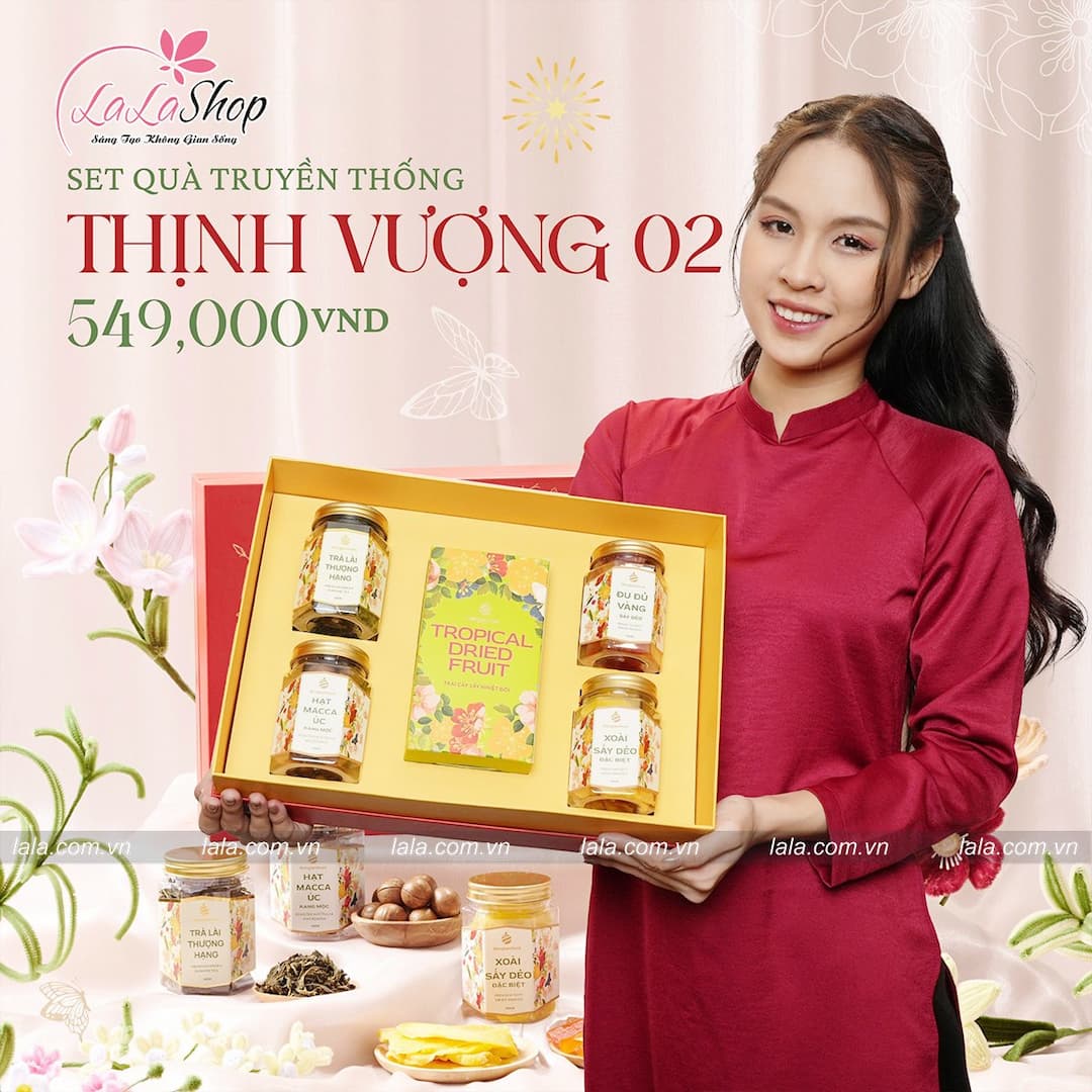 Set quà tết truyền thống thịnh vượng 2 (NL)