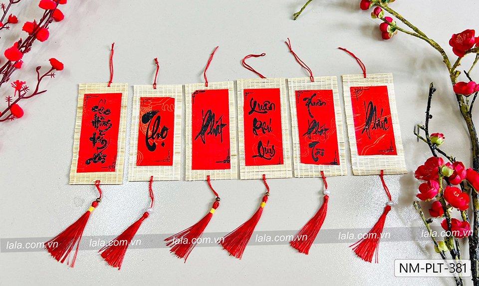 Trang trí Tết với phụ kiện treo Tết
