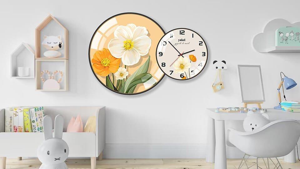 Mẫu đồng hồ treo tường hiện đại đẹp nhất tại Lala mẫu 8
