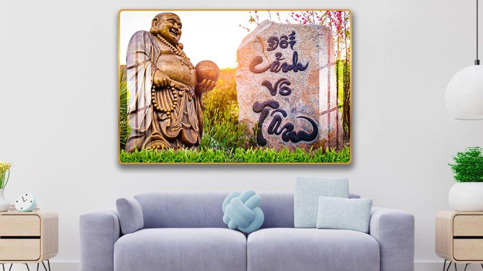 Tranh Phật Di Lặc đẹp nhất tại Lala mẫu 10