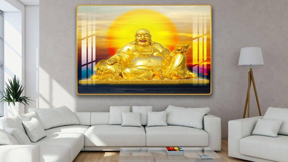 Tranh Phật Di Lặc đẹp nhất tại Lala mẫu 4