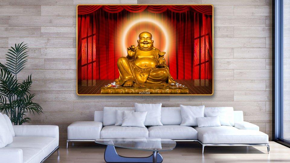 Tranh Phật Di Lặc đẹp nhất tại Lala mẫu 9