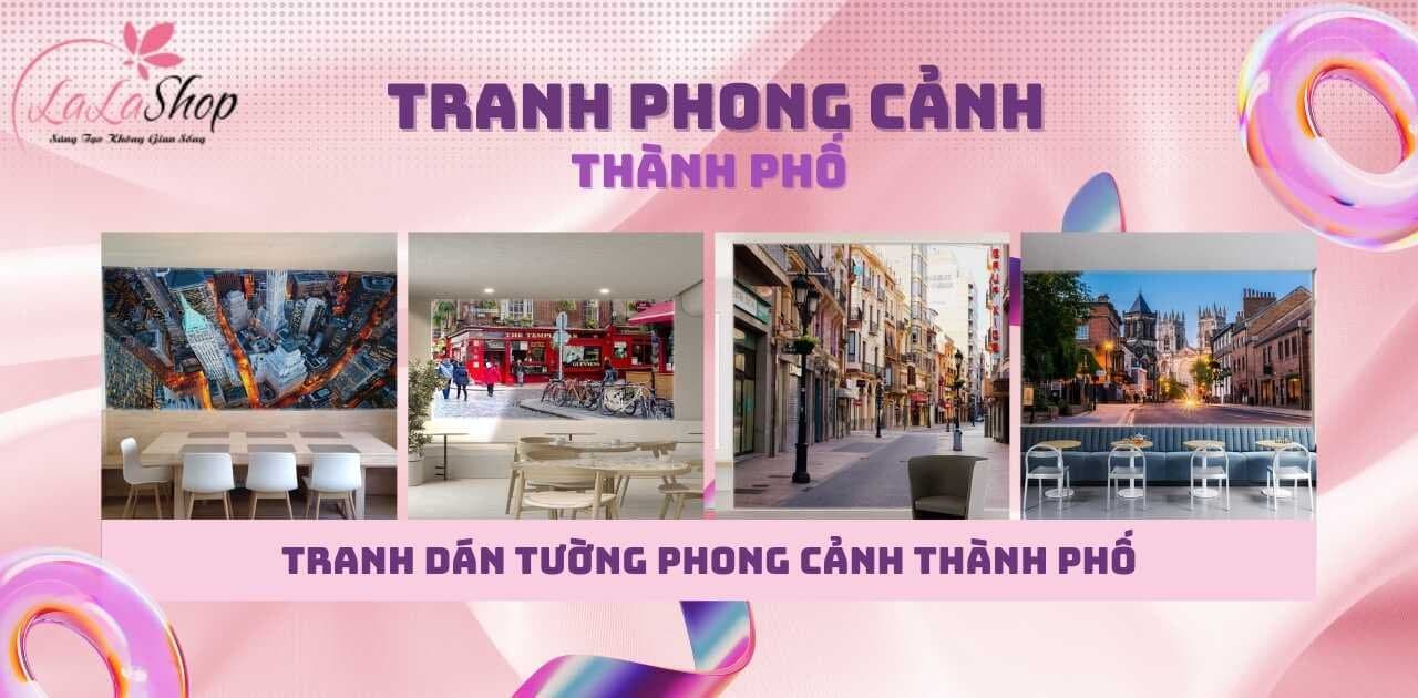 Tranh Dán Tường Phong Cảnh