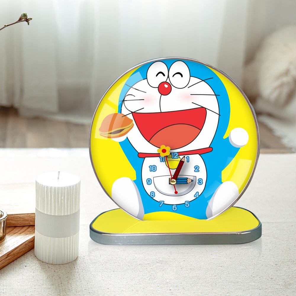 Tranh Đồng Hồ Để Bàn Hình Doraemon