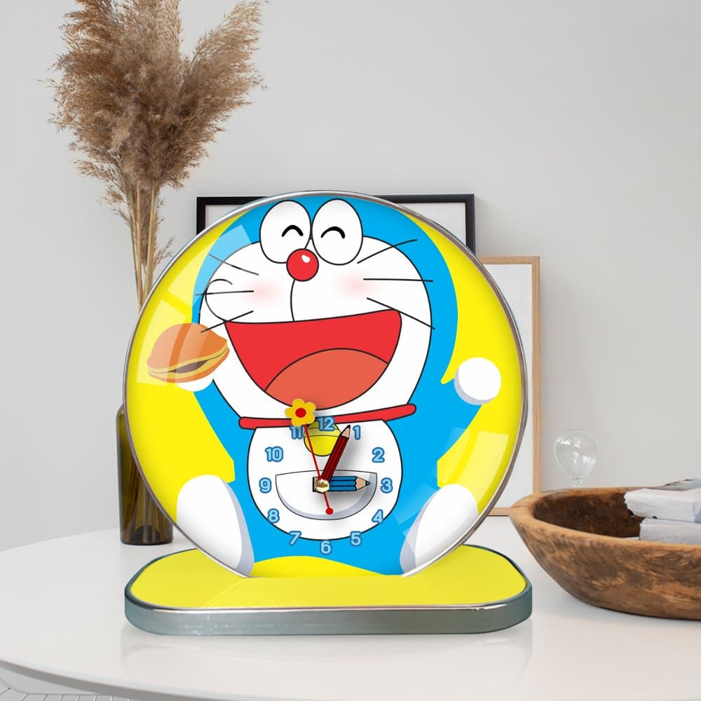 Tranh Đồng Hồ Để Bàn Hình Doraemon