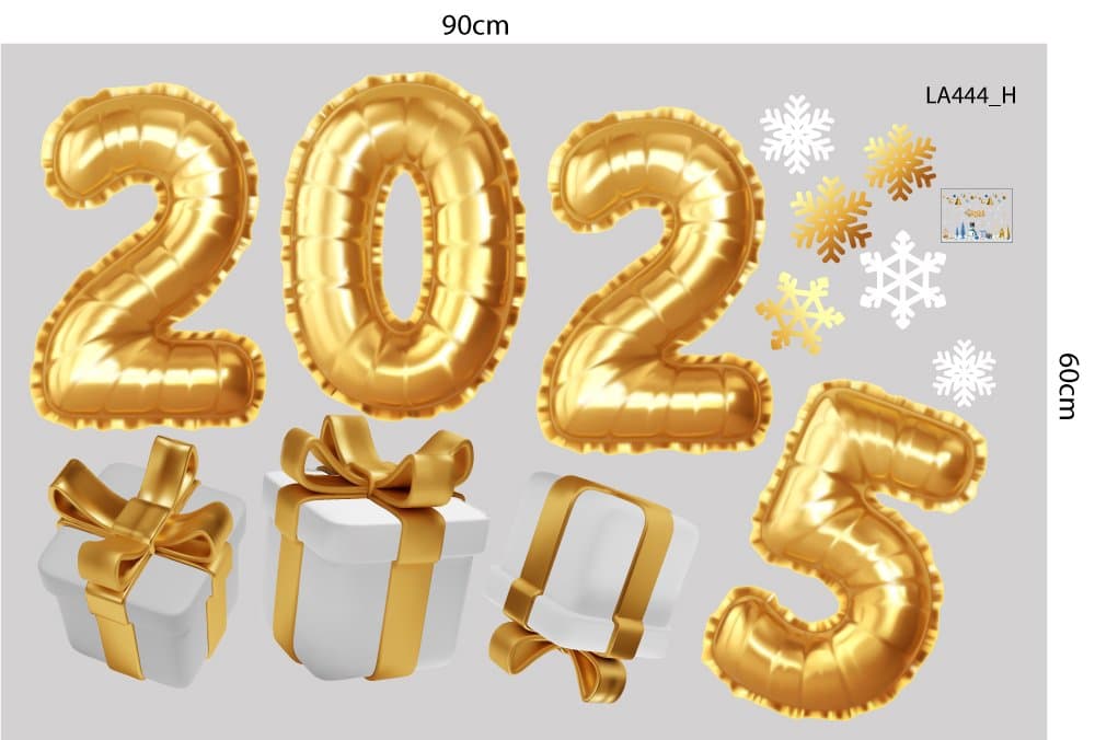 Combo Decal Trang Trí Noel Giáng Sinh An Lành 2025