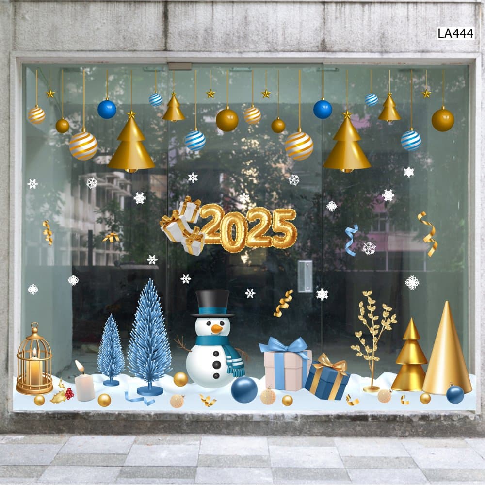 Combo Decal Trang Trí Noel Giáng Sinh An Lành 2025