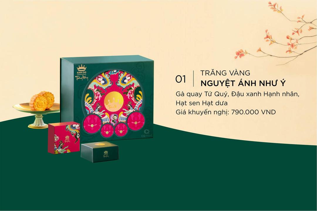 Bánh Trung Thu Kinh Đô Trăng Vàng Nguyệt Ánh Như Ý