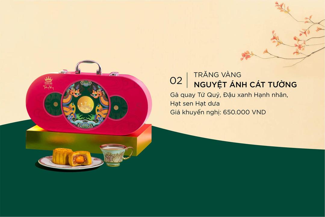 Bánh Trung Thu Kinh Đô Trung Thu Nguyệt Ánh Cát Tường