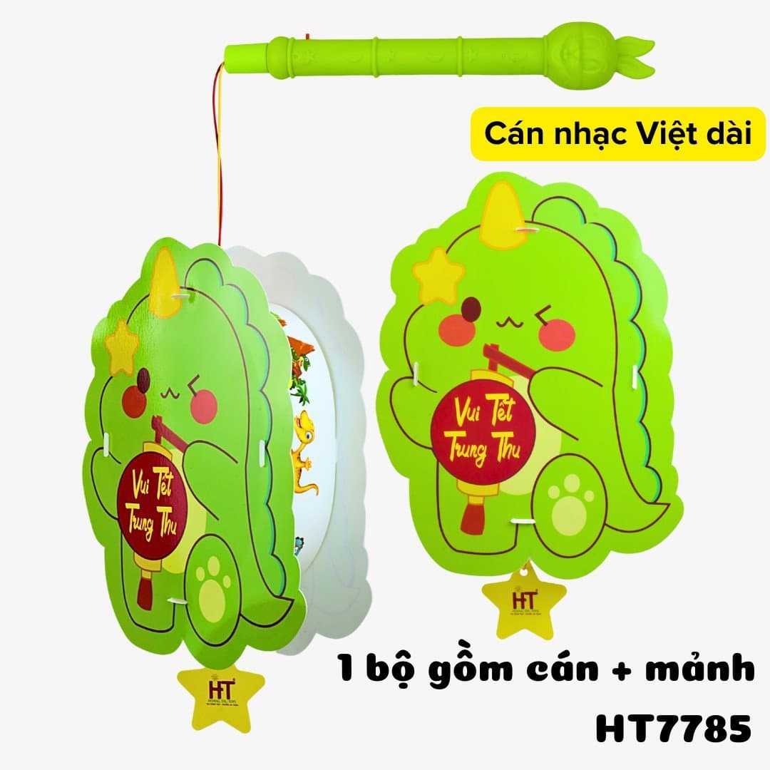 Lồng đèn trung thu 2 mảnh có đèn mẫu 032