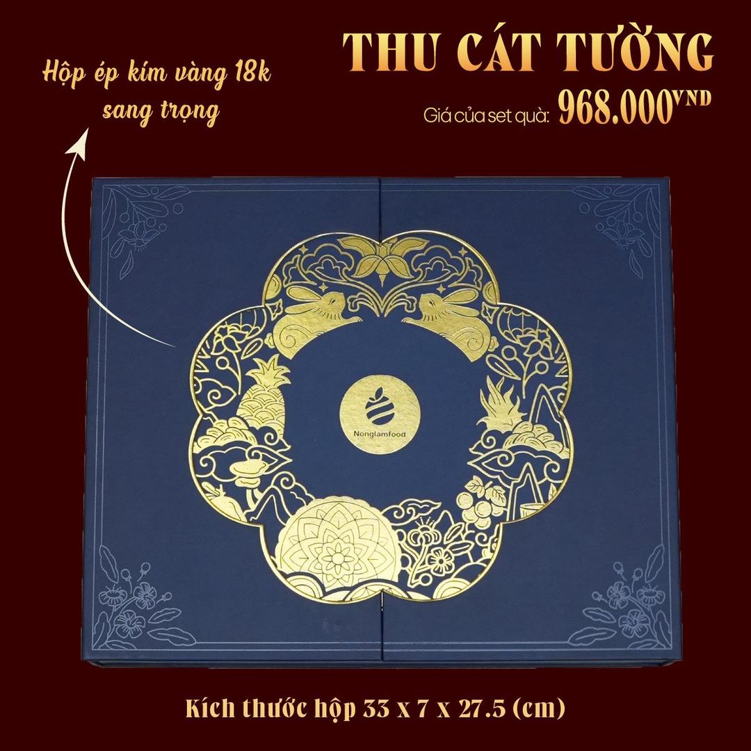 Hộp 4 Bánh Trung Thu - Thu Cát Tường (NL)