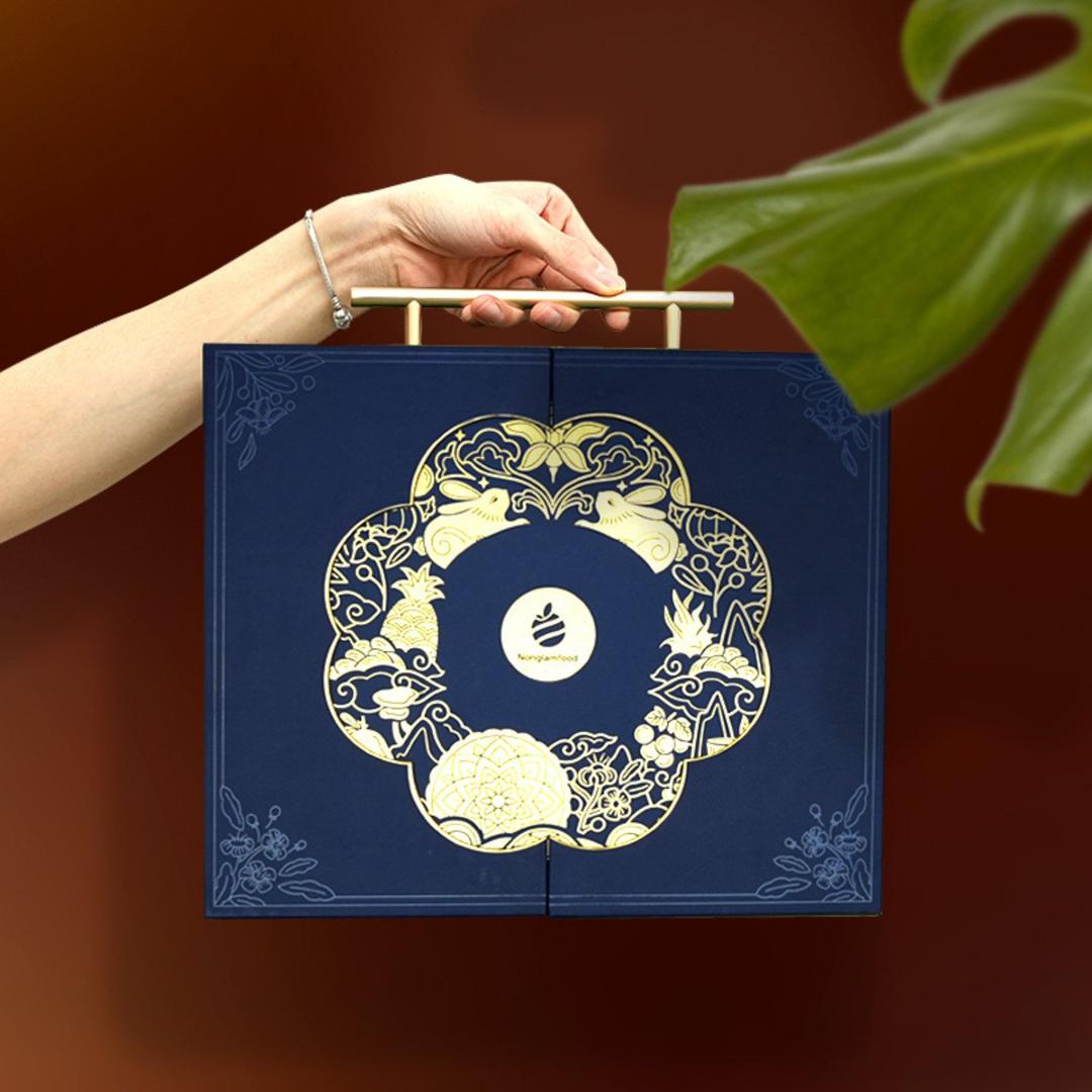 Hộp 4 Bánh Trung Thu - Thu Cát Tường (NL)