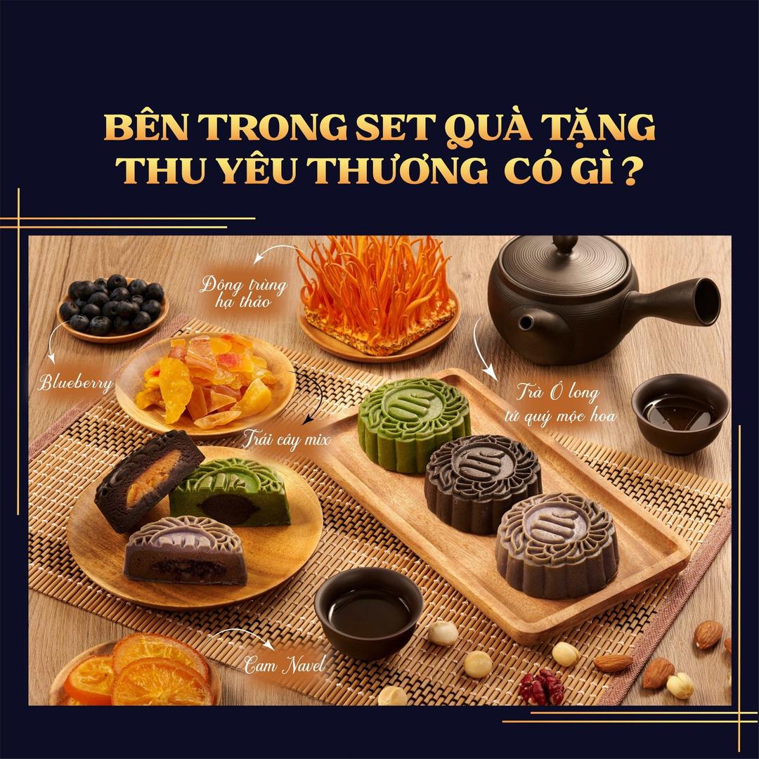 Hộp 4 Bánh Trung Thu - Thu Yêu Thương (NL)