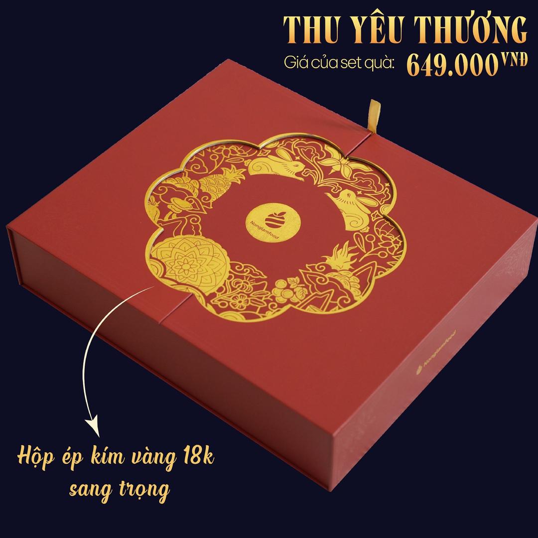 Hộp 4 Bánh Trung Thu - Thu Yêu Thương (NL)