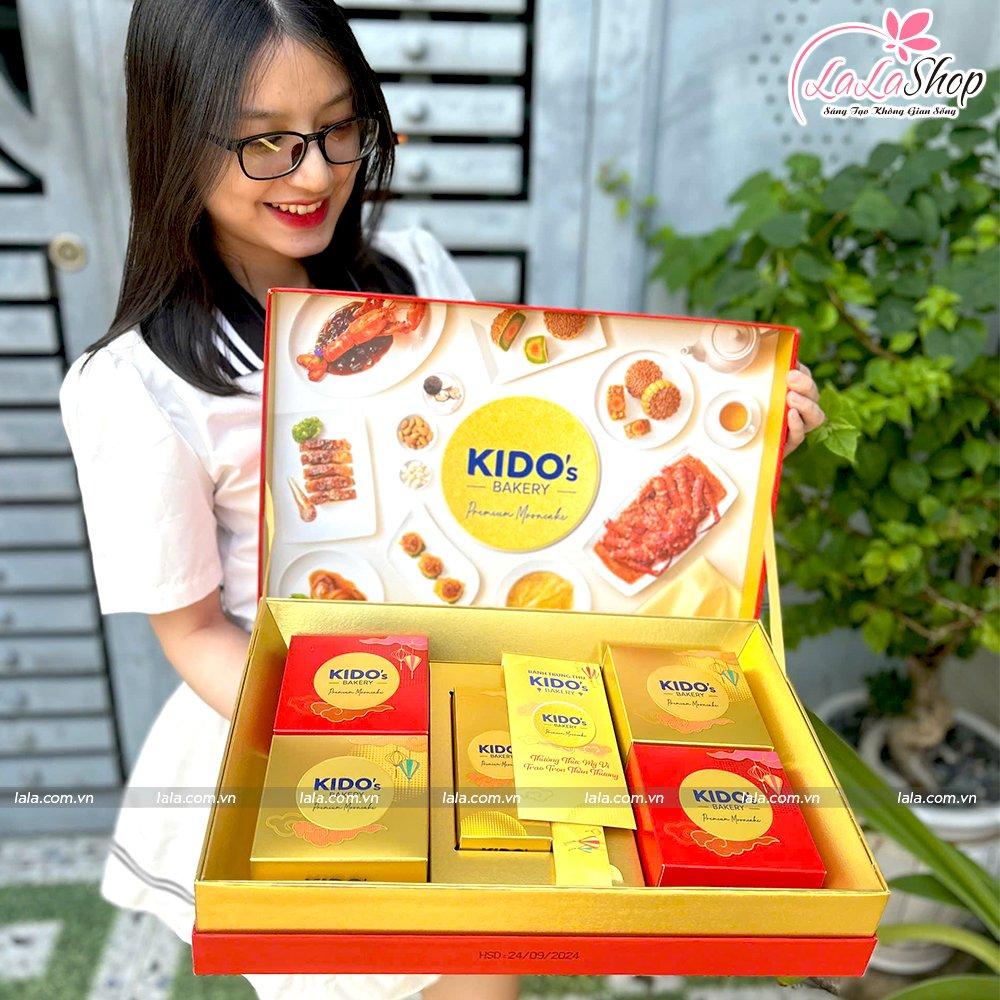 Hộp 4 Bánh Trung Thu Kido Mỹ Vị Thịnh Vượng 2 (CB2)