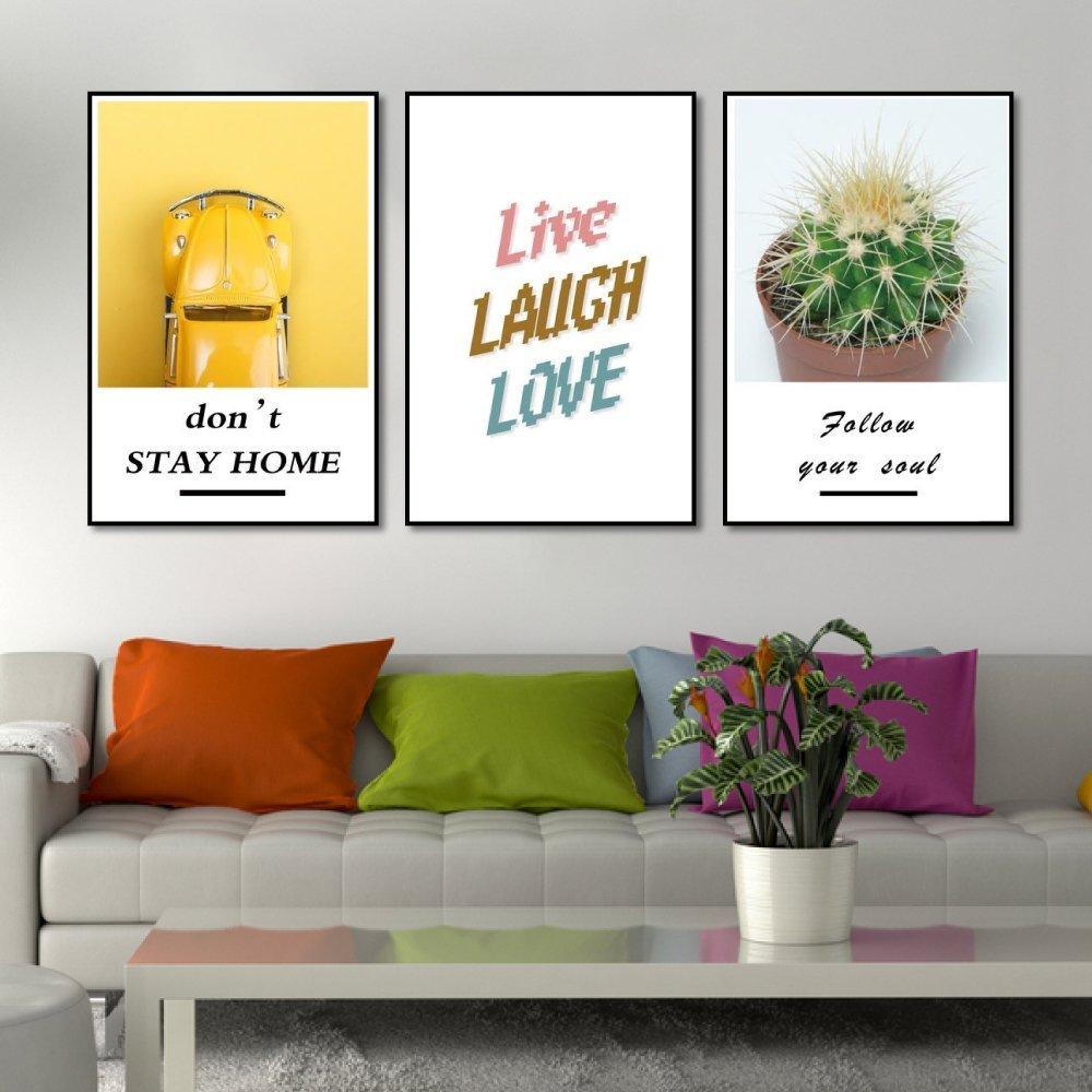 Tranh Treo Tường Live Laugh Love