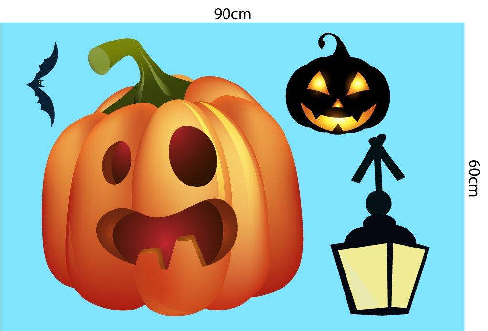 Decal Trang Trí Halloween Rùng Rợn Combo 13