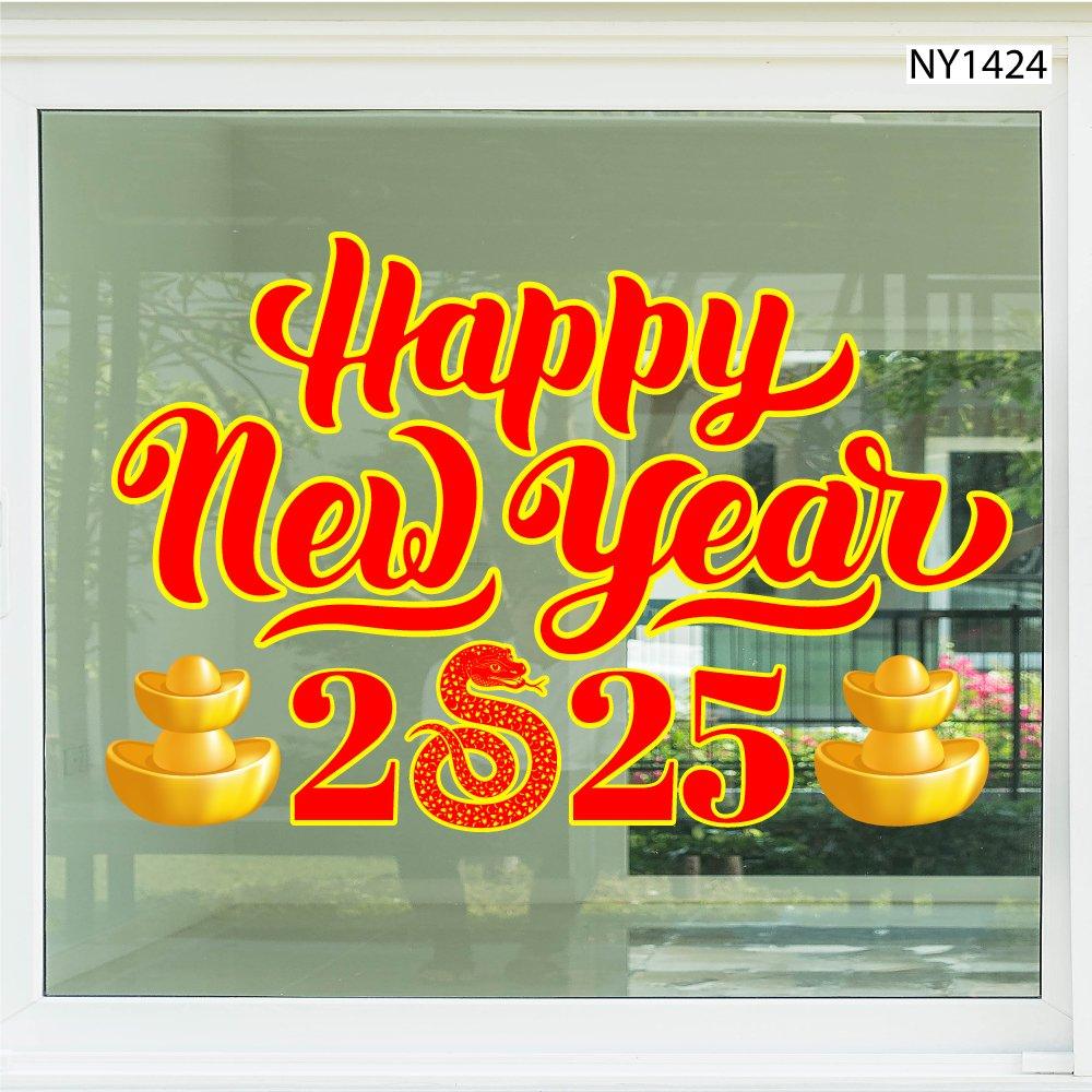 Decal trang trí Tết đẹp nhất tại Lala mẫu 4