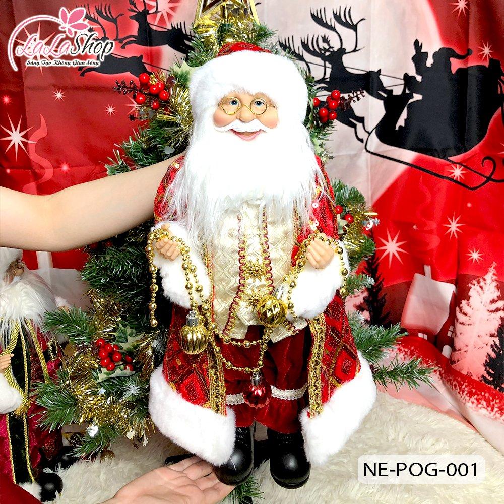 Mô hình ông già Noel Xinh Xắn Trang Trí Noel